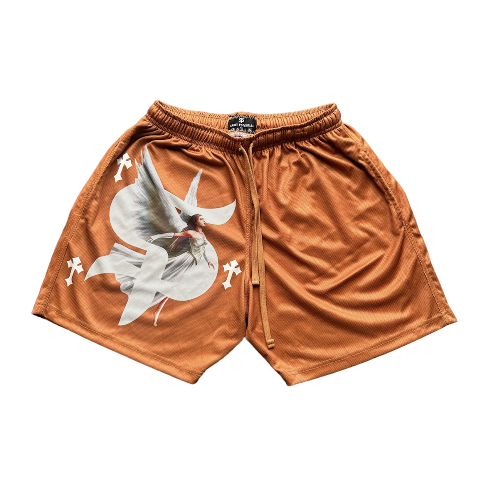 Orange Angel Shorts