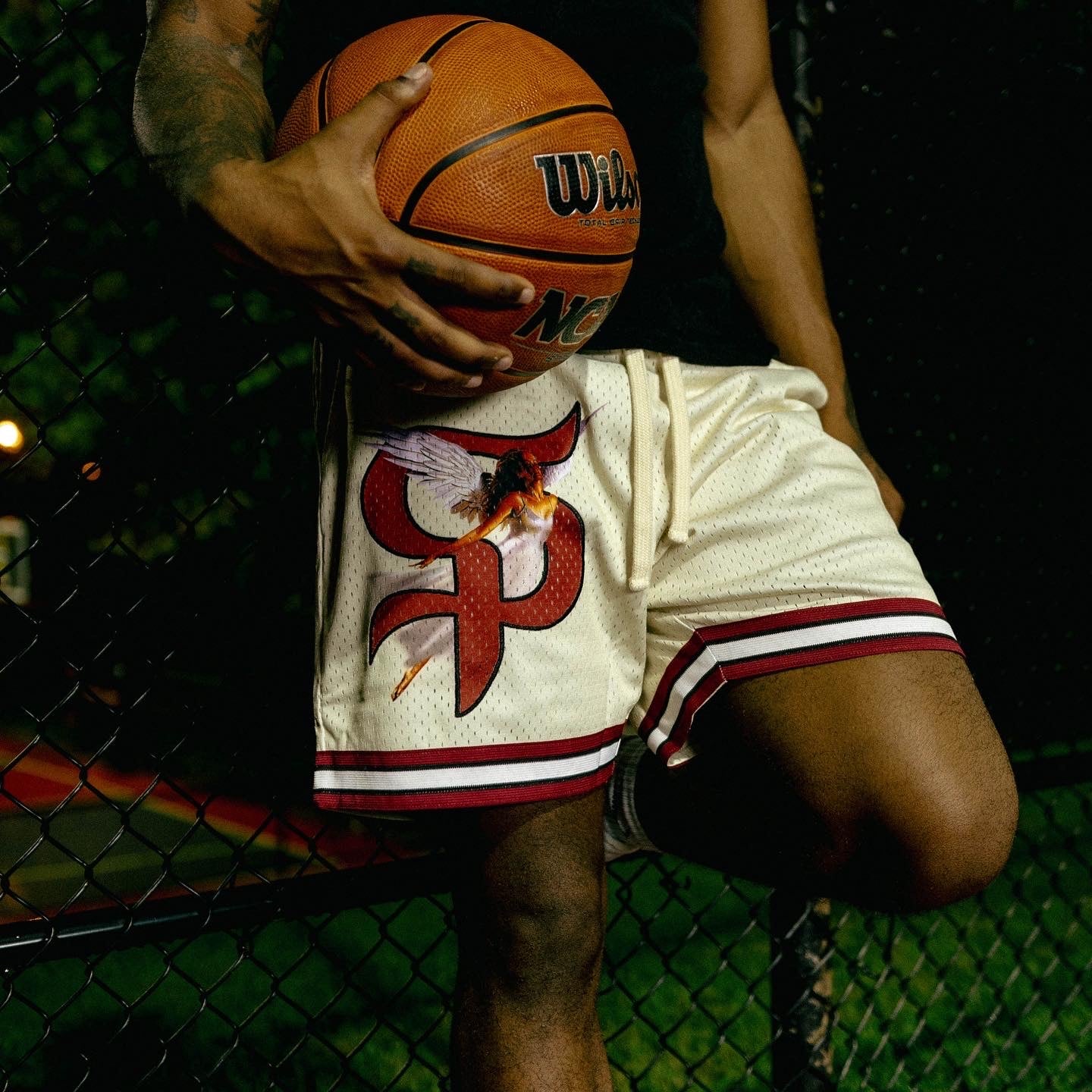 Cream Jordan Shorts