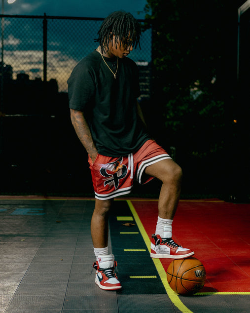 Red Jordan Shorts