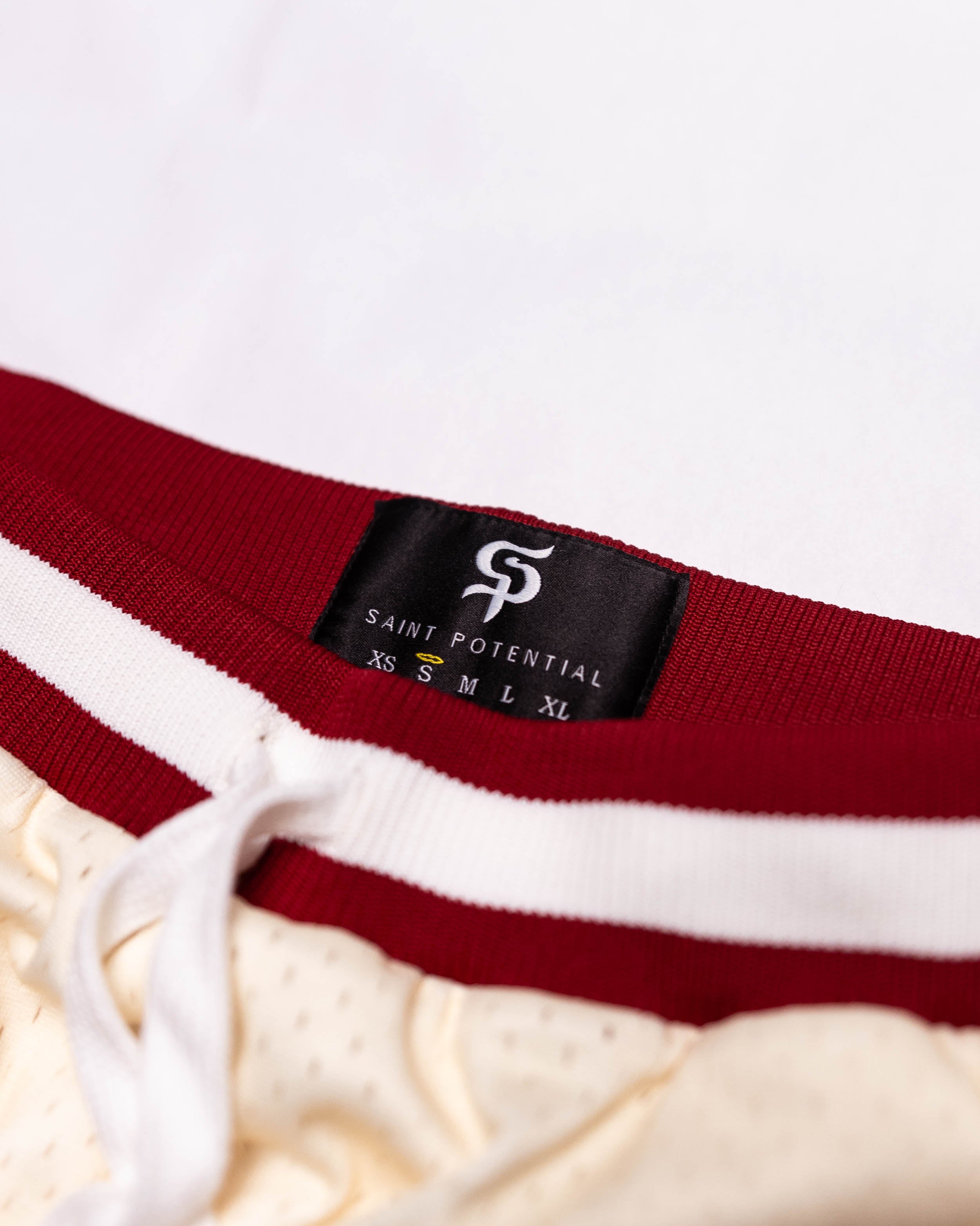 Cream Jordan Shorts