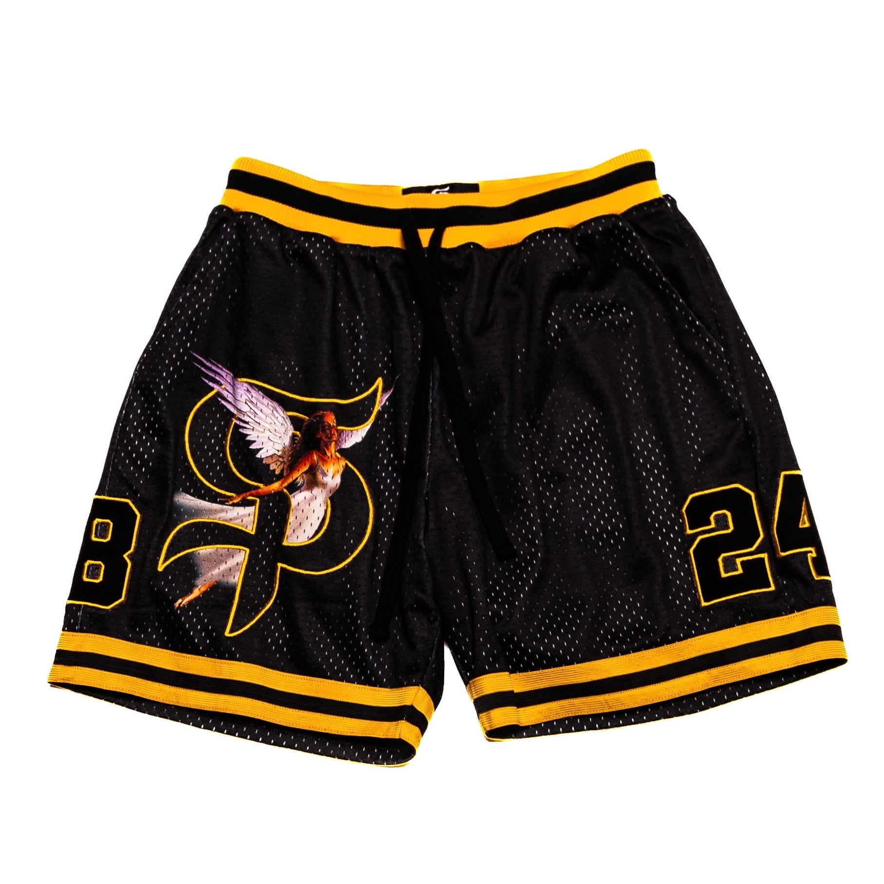 Black 8/24 Shorts
