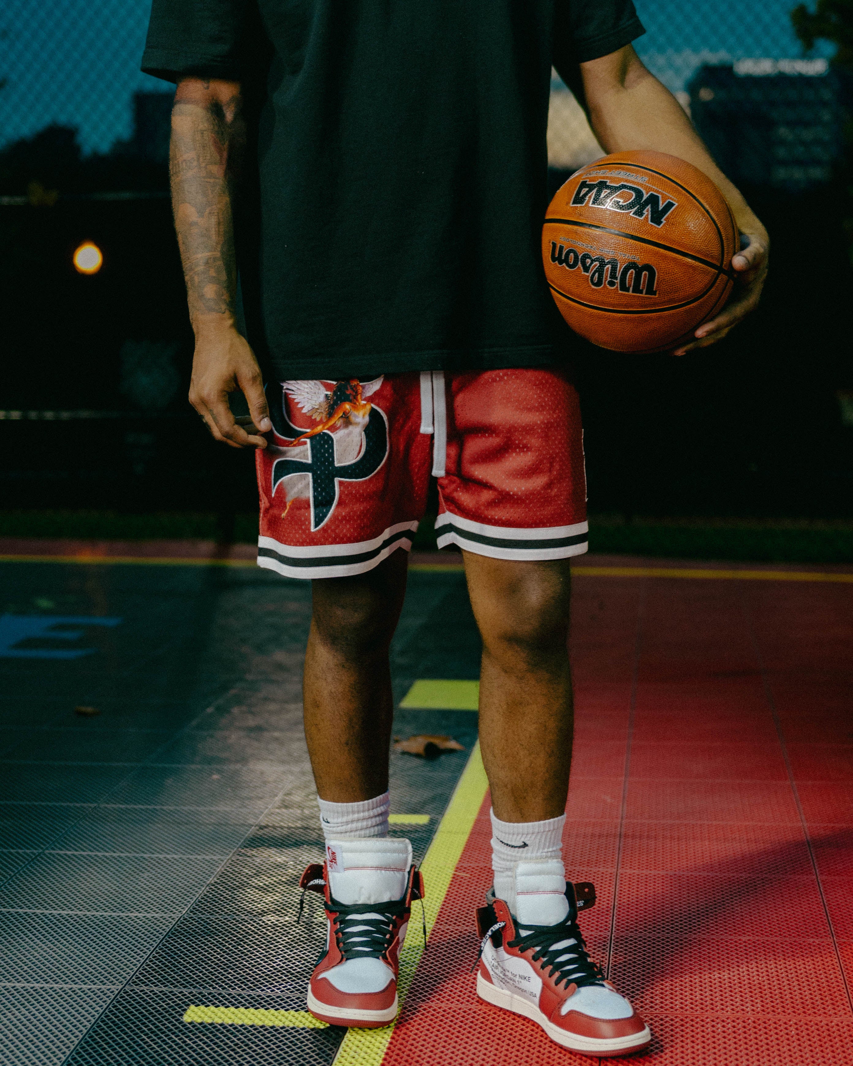 Red Jordan Shorts