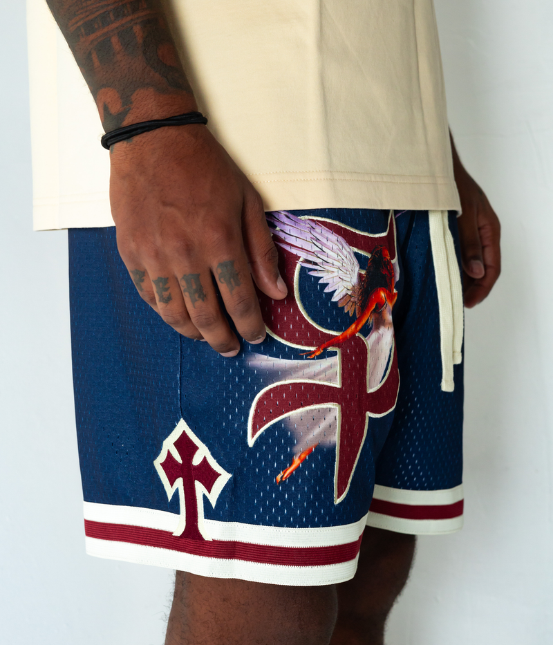 Navy League Shorts