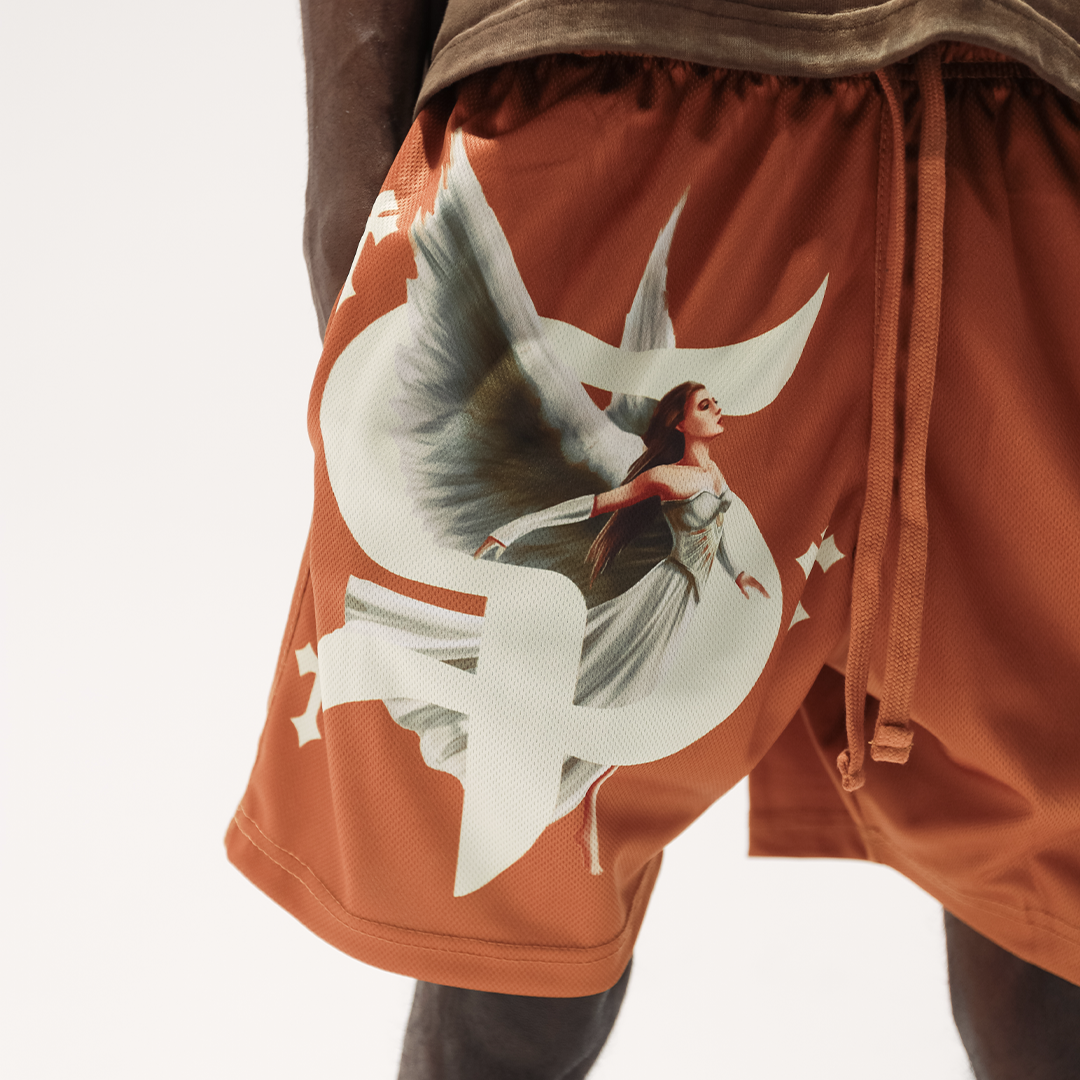 Orange Essentials Shorts